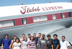 Members of The Aviators Club, an extra-curricular group at Flabob Airport Preparatory Academy will be flying to AirVenture this summer. Members of The Aviators Club, an extra-curricular group at Flabob Airport Preparatory Academy will be flying to AirVenture this summer.