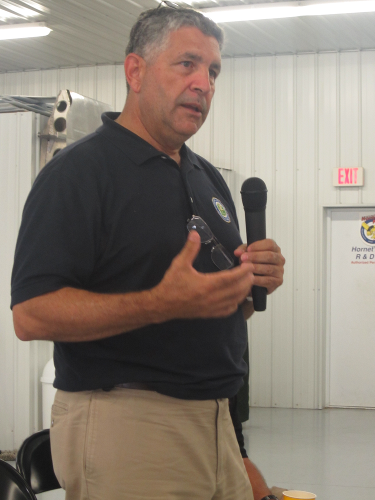 Mel Cintron, Division Manager of General Aviation and Commercial Division, addressed AKIA members during their organizational meeting