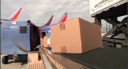 With the introduction of the cargo tracking equipment, Southwest Airlines Cargo has full chain-of-supply tracking on all its flights.