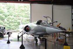 New England Air Museum’s newly restored F-104C Starfighter. New England Air Museum’s newly restored F-104C Starfighter.