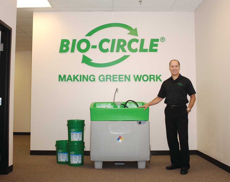 Keith Young, general manager, heads up BIO-CIRCLE Inc., a newly created business unit of Walter Surface Technologies.