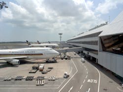 While passenger volumes at Changi are holding up so far, cargo movements have been less than encouraging.