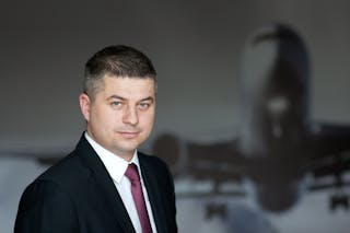 Chairman of the Board at Avia Solutions Group Gediminas Ziemelis.