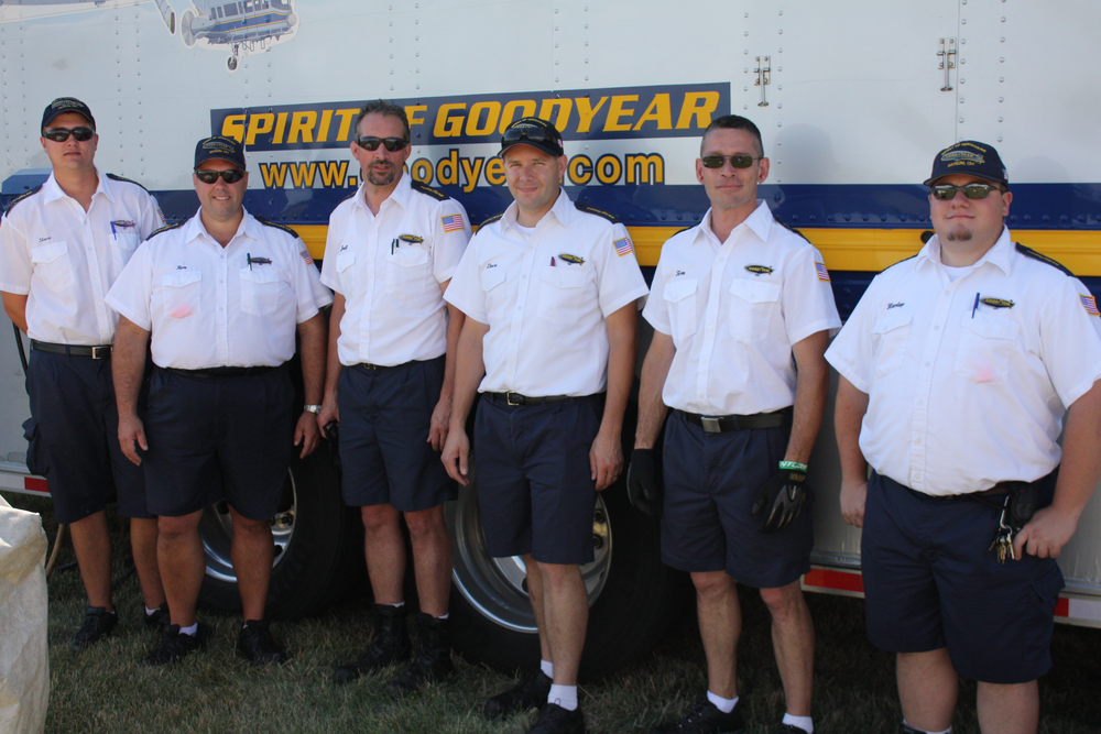 Goodyear Blimp AMTs at 2012 AirVenture.