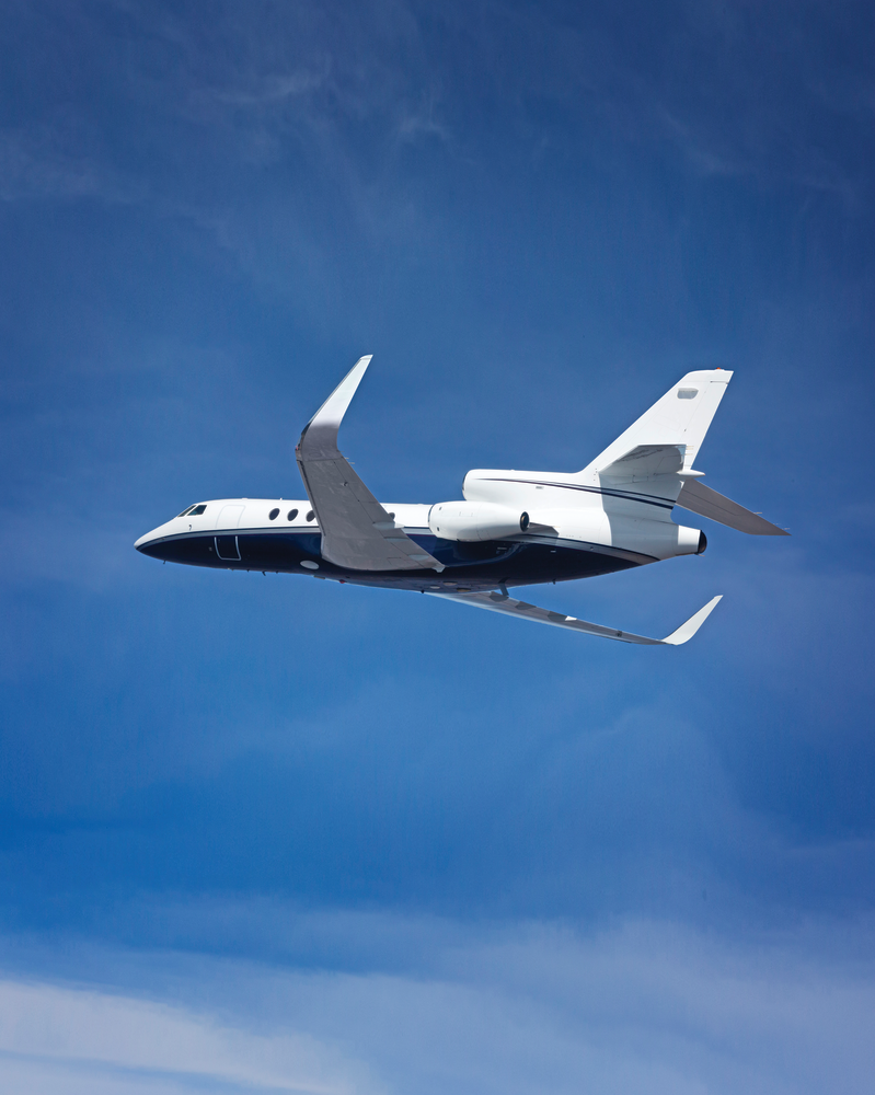 Falcon 50 with API Blended Winglets.