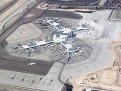 Mc Carran International Airport D Gates Expansion Aerial Photo