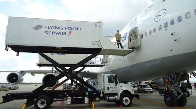 The hybrid truck made its first delivery run to O&apos;Hare International Airport just last summer.