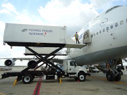 The hybrid truck made its first delivery run to O&apos;Hare International Airport just last summer.