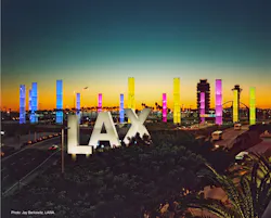 LAX is one of United Continental’s busiest hubs with 195 daily flights. LAX is one of United Continental’s busiest hubs with 195 daily flights.