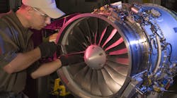 A Dallas Airmotive engine technician completes final installation of a PW500 spinner. Dallas Airmotive has been appointed a Pratt &amp; Whitney Canada (P&amp;WC) Designated Overhaul Facility (DOF) for its PW535B, PW535E and PW545C engine models. The appointment expands Dallas Airmotive&rsquo;s PW500 capabilities to provide repair and overhaul services for all seven engine models in the series and makes Dallas Airmotive the only independent DOF to offer this breadth of service for the PW500 family of engines.