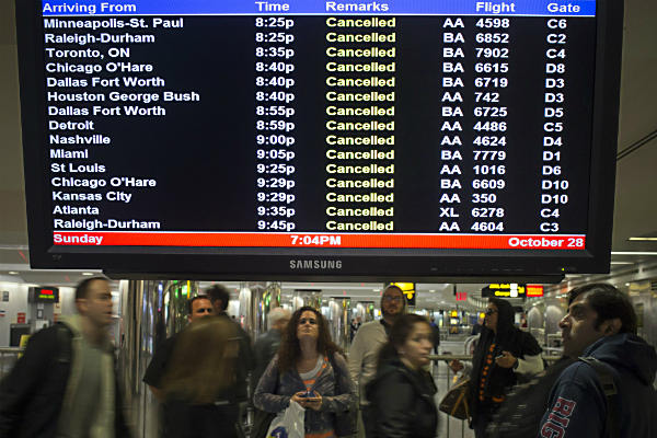 The Global Business Travel Association says the cost of lost travel could exceed $600 million.