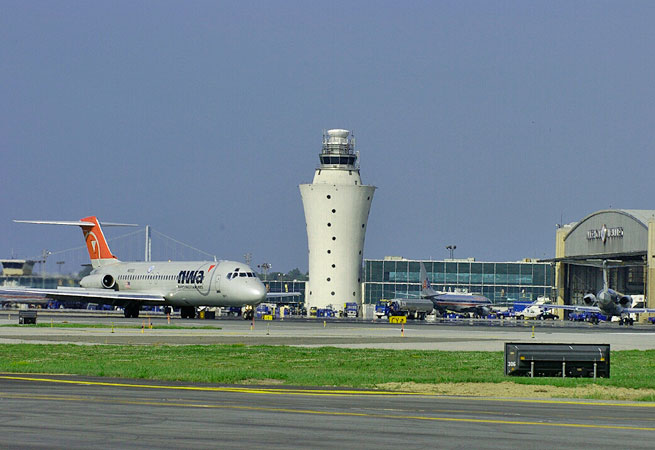 The old, Jetson-looking tower.