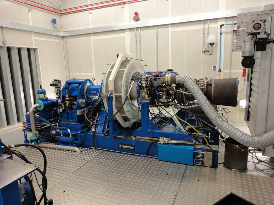 H+S Aviation, a BBA Aviation Engine Repair and Overhaul (ERO) company, has added the new generation General Electric CT7-8 series turboshaft engine to its FAA and EASA 145 approvals list. Pictured is H+S Aviation&rsquo;s OEM fully-correlated test cell for the engine. The CT7-8 is currently in production for Sikorsky S-92 and AgustaWestland AW101 multi-engine helicopters. H+S Aviation has been GE approved on various models of the CT7/T700 series since 1984. During that time, the company has processed more than 2,500 of this engine model type through its facility.