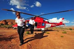 Donaldson IBF systems can lead to a direct reduction in engine damage and related operating costs for air medical helicopter operators. Donaldson IBF systems can lead to a direct reduction in engine damage and related operating costs for air medical helicopter operators.