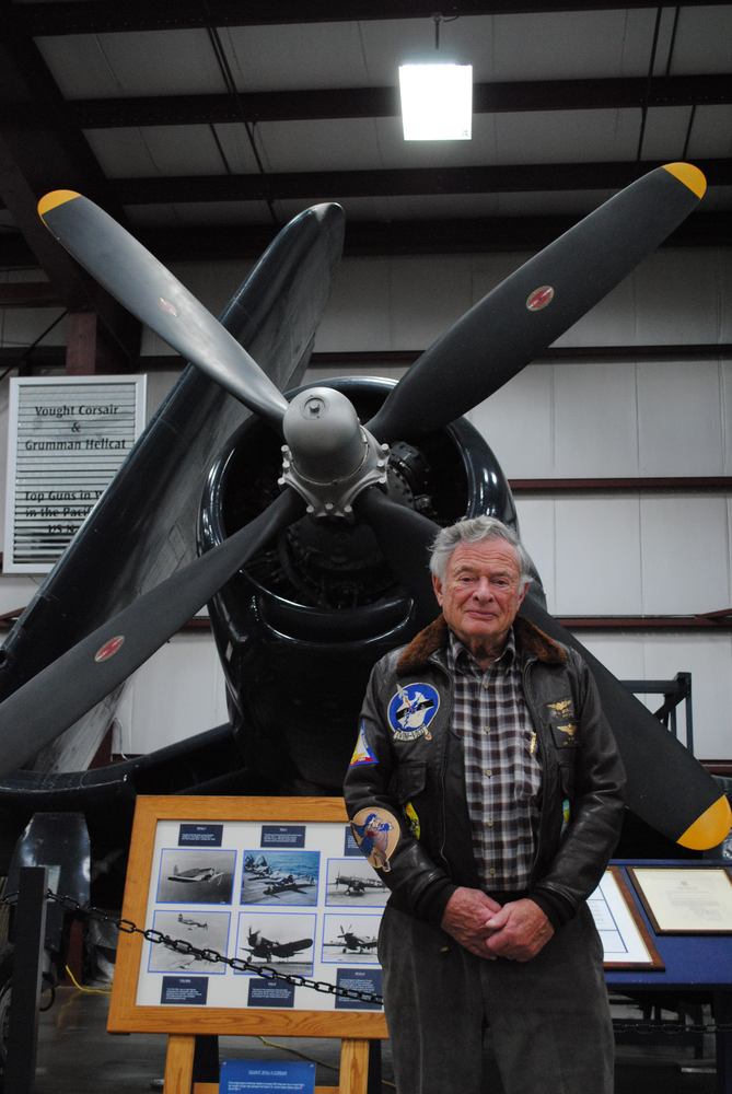 Come visit Mark Josel, a Vought F4U Corsair Pilot from WWII at the New England Air Museum on November 11th..