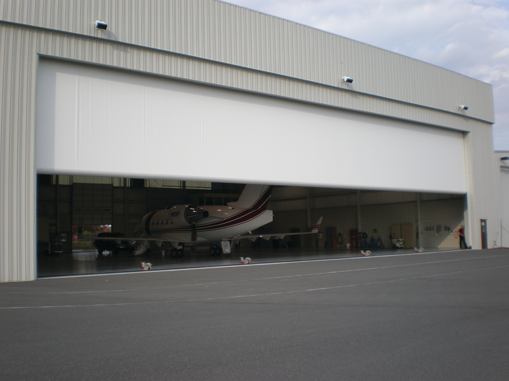 Commercial Fabric Hangar Door Aviation Pros