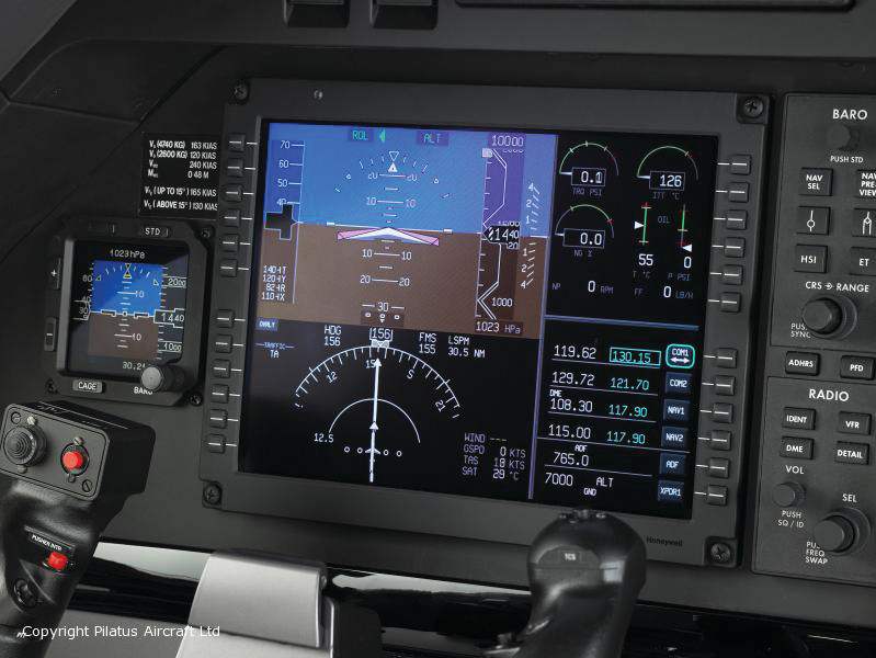 Pilatus Pc 12 Cockpit 10820669