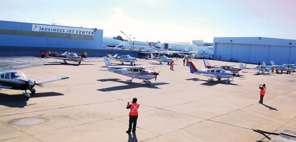 Challenge Air Flight Line At B 10826795