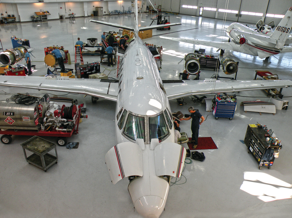 A clean and well-organized workplace enhances efficiency and in turn workplace safety. Photo provided by Vern Berry.