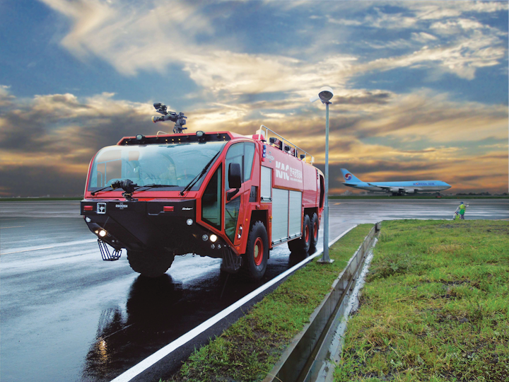 Three Oshkosh Striker Aircraft Rescue And Fire Fighting Vehicles Delivered To Korea Airports Corporation Aviation Pros