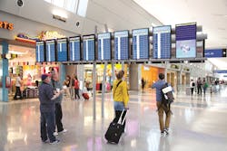 Fight Information Displays in the new Terminal 3. Fight Information Displays in the new Terminal 3.
