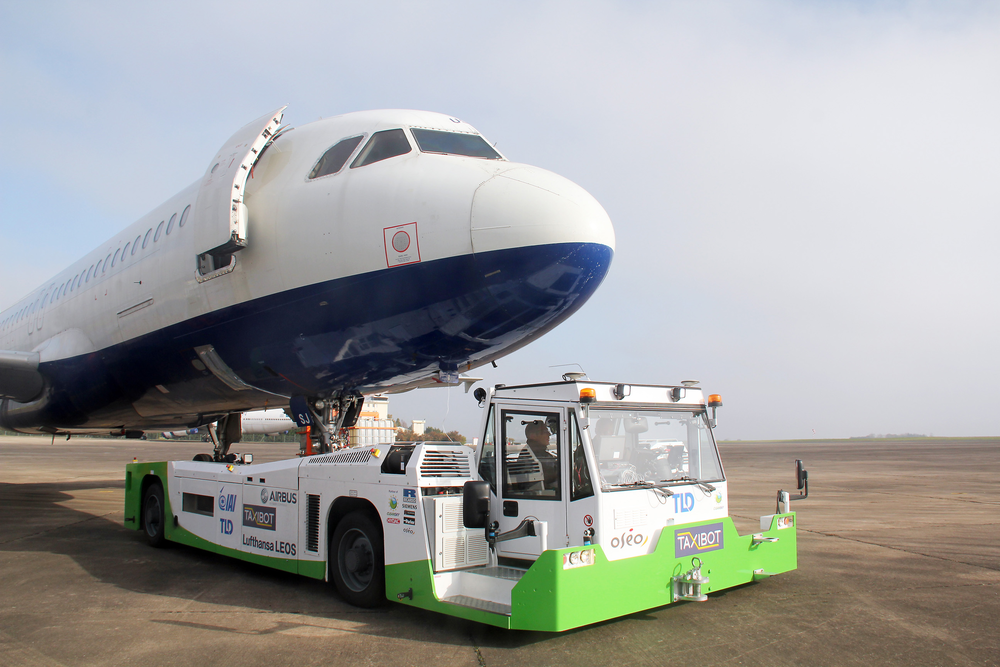 The TaxiBot system allows pilots to 'drive' both aircraft and tractor direct from the flight deck.