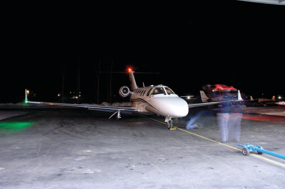 Preliminary flight tests are revealing significant fuel savings with Active Winglets installed on the CitationJet.