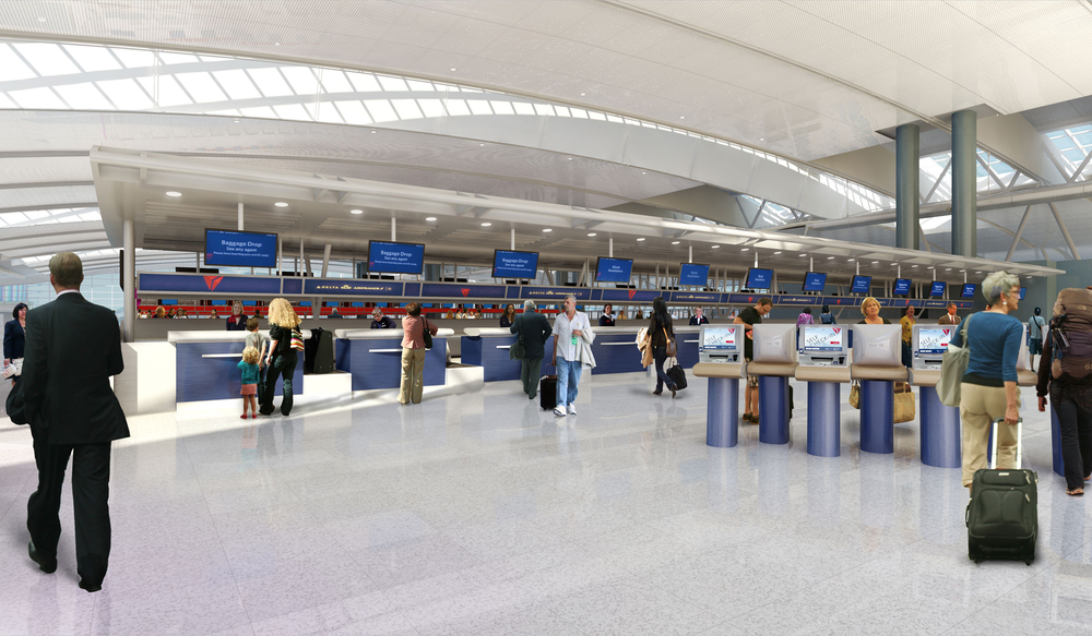 With the new expansion, Terminal 4's Concourse B will house 27 Delta gates and completely replace Delta's current Terminal 2 regional jet operation.