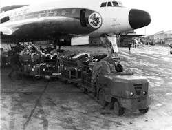 While 'tug' is American shorthand for a GSE towing vehicle, the France had us beat in the 1950s when TracMa introduced a new type of tractor for the aviation market to replace the agricultural models then in use. To this day, French-speaking countries call a 'tug' a 'tracma.' While 'tug' is American shorthand for a GSE towing vehicle, the France had us beat in the 1950s when TracMa introduced a new type of tractor for the aviation market to replace the agricultural models then in use. To this day, French-speaking countries call a 'tug' a 'tracma.'