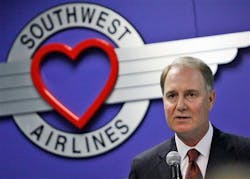 Southwest CEO: &apos;The main deliverable in 2013 is to connect our networks, and that will set the stage so that we can begin to optimize the two airlines on a combined basis. Since &apos;11, they&apos;ve operated completely independently, and it&apos;s very inefficient.&apos;