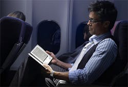 The Federal Aviation Administration has been re-examining the issues surrounding the use of tablets, notebooks and e-readers on US flights and may change its current rules -- which prohibit the use of such devices during take-off and landing -- before 2014.