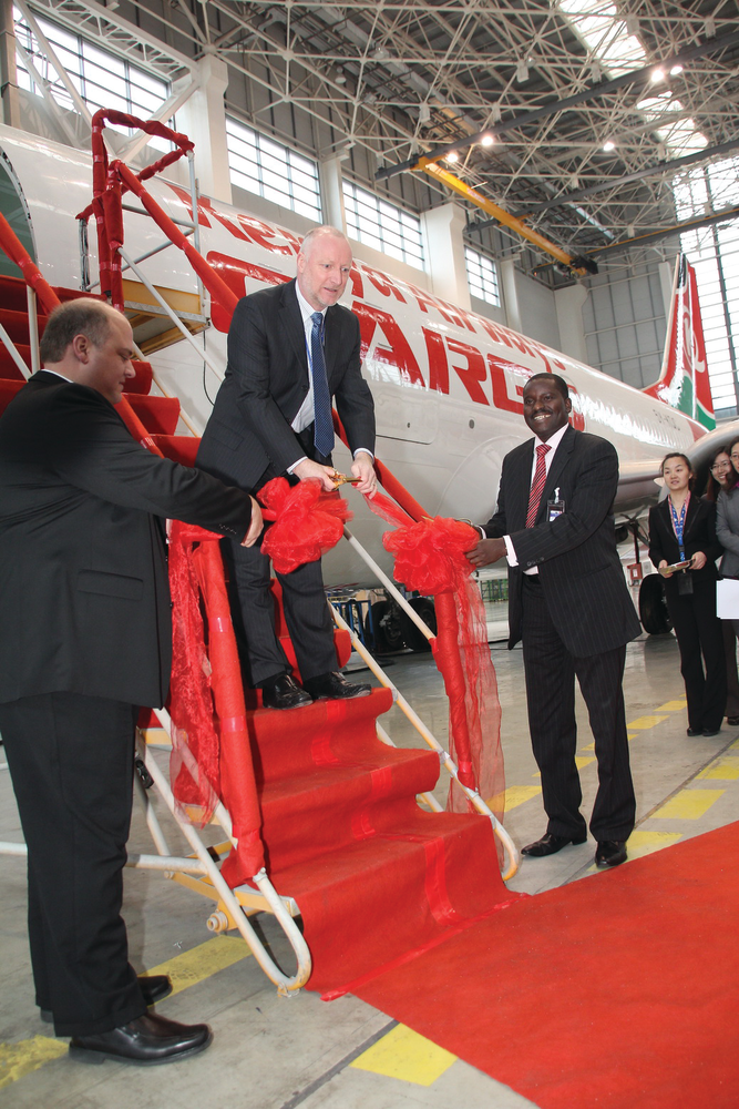 Ribbon Cut Boeing Shanghai F 10897265
