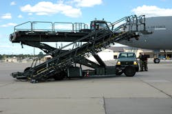 The Halvorsen 25K Loader is used by the military to load, unload and transport palletized cargo as well as rolling stock (vehicles) on both military and commercial aircraft. The Halvorsen 25K Loader is used by the military to load, unload and transport palletized cargo as well as rolling stock (vehicles) on both military and commercial aircraft.