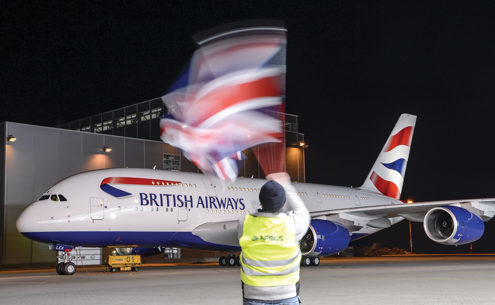 British Airways' First A380 Receives Its Airline Colors | Aviation Pros