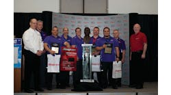 FedEx Team LAX won the William F. &apos;Bill&apos; O&apos;Brien Award for Excellence in Aircraft Maintenance and has the honor of being the first to have the Snap-on trophy at their facility for a year.