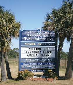 All parties come together at Fernandina Beach Municipal Airport to boost the customer experience. All parties come together at Fernandina Beach Municipal Airport to boost the customer experience.