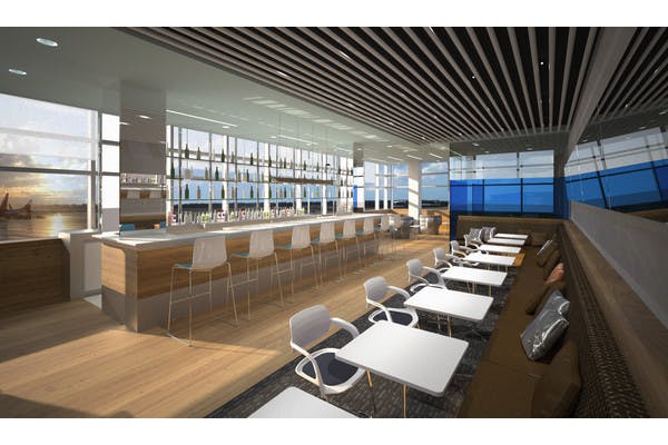 Airspace Lounge opened at Baltimore/Washington International Thurgood Marshall Airport (BWI) in May 2011 and has also announced an opening in late spring at Terminal 5 of John F. Kennedy International Airport (JFK).