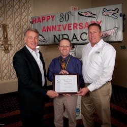 Pictured from left to right; Jim Sweeney (FJC President),Jeff Boe (FAA FAASTTeam) and Mike Clancy (FJC Director of Maintenance)