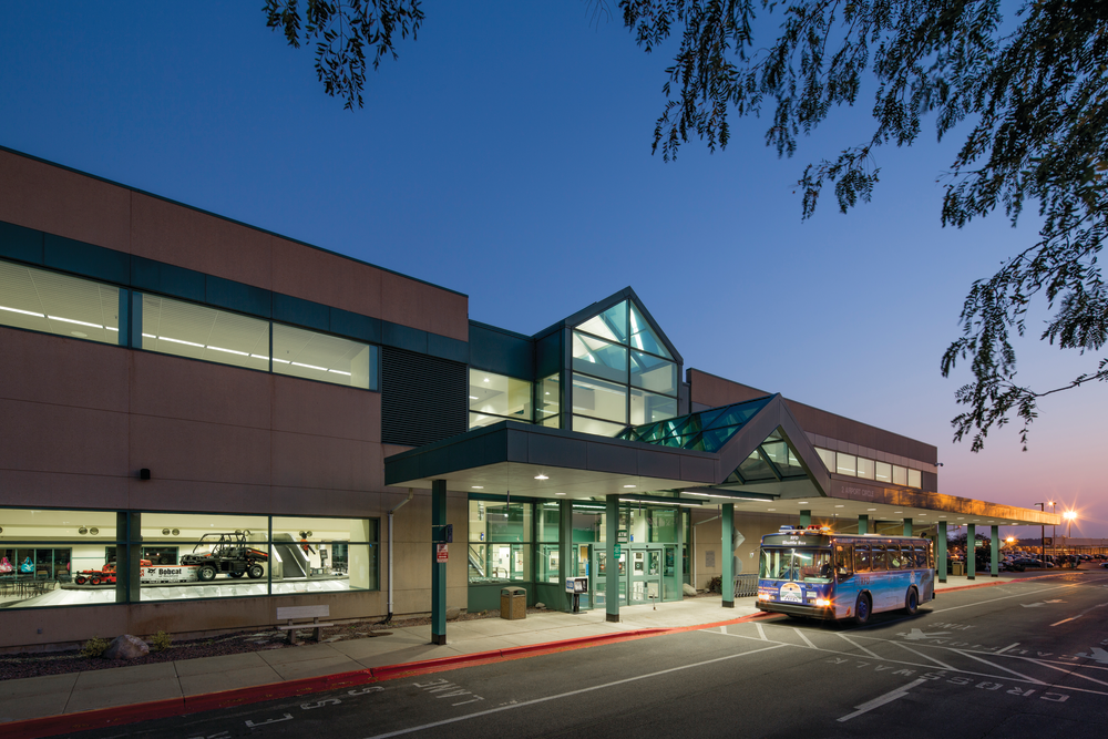 Rockford International prides itself in being a customer friendly airport where passengers and their baggage are delivered right to the door.