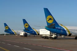 Ukraine International Airlines rejected accusations by Swissport International that it seized Swissport Ukraine through a corporate raid backed its claims with legal conclusions by the Cameron McKenna international law firm.