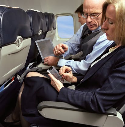 People Gadgets Airplane