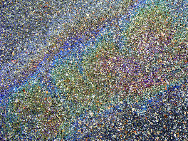 It&rsquo;s hard to miss the rainbow &ndash; sheen from fluid drips and leaks that accumulate on the ground from all the aircraft and various types of GSE that use the airport. Some of these fluids are leaking from the equipment itself and some the result of rushed or sloppy servicing procedures.