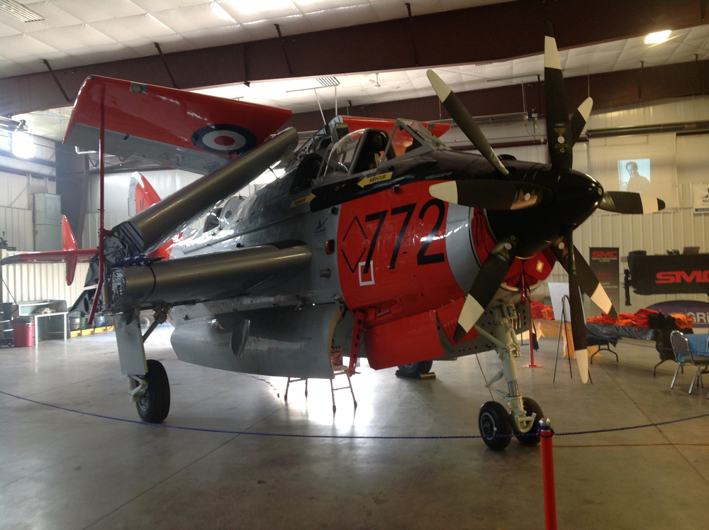 The Fairey Gannet will be making its first appearance at Oshkosh since 1996.