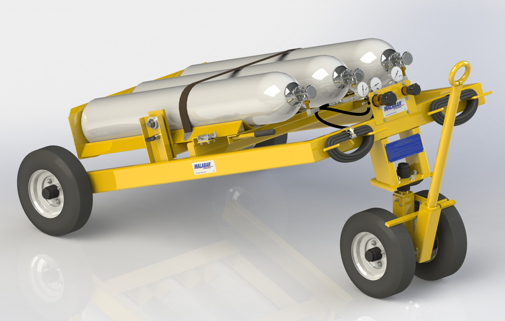 New Malabar Nitrogen Service Cart