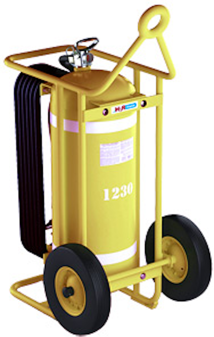 Model 775 Wheeled Novec™ 1230 Fire Extinguisher From H3R Aviation