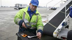 A baggage handler apparently left behind a luggage scanner, which caused more than $6 million of damage. A baggage handler apparently left behind a luggage scanner, which caused more than $6 million of damage.