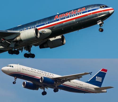 Us Airways American Airlines M 11062985