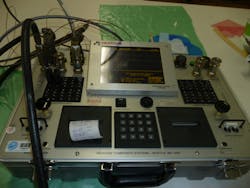 Proper use of the hot bond machine is an important part of the specialized training needed to properly accomplish hot bond composite repairs. Proper use of the hot bond machine is an important part of the specialized training needed to properly accomplish hot bond composite repairs.