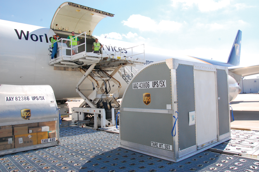UPS Begins Using FireResistant Cargo Containers Aviation Pros