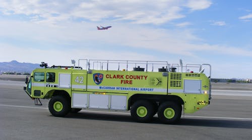 Oshkosh Airport Products Group delivered its 1,000th Oshkosh&circledR; Striker&circledR; Aircraft Rescue and Fire Fighting (ARFF) vehicle; the vehicle was placed into service at McCarran International Airport in Las Vegas, NV, where it will serve alongside the first Striker 8 x 8 ever manufactured.
